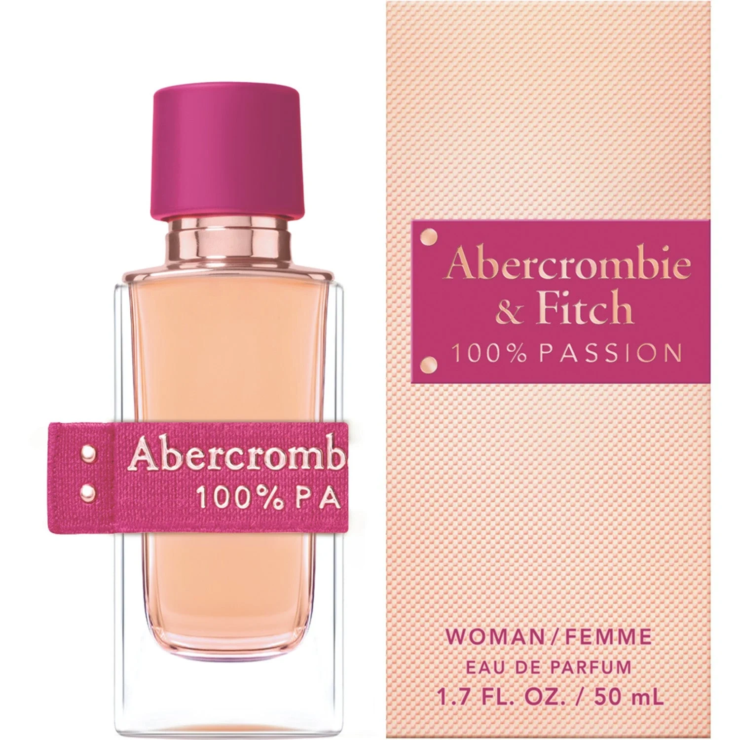 Abercrombie & Fitch 100% Passion Women Eau de Parfum 50 ml