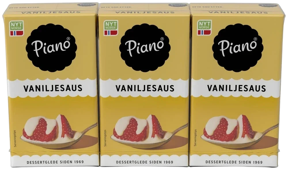 Piano vaniljesaus