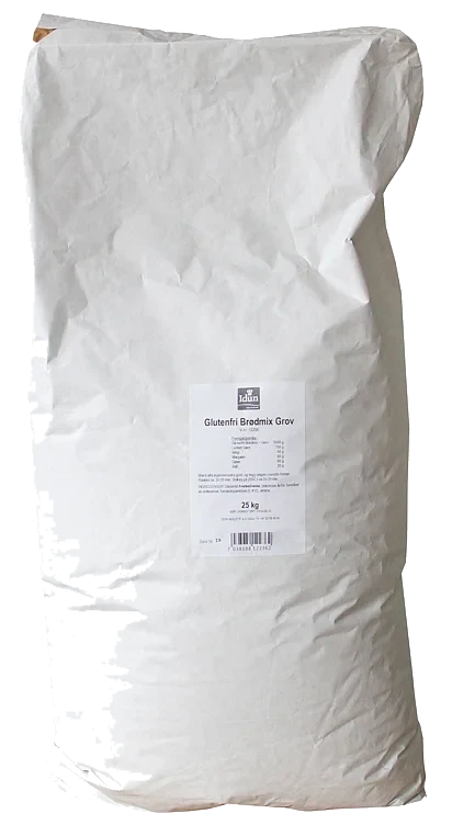 Glutenfri brødmix grov   25kg