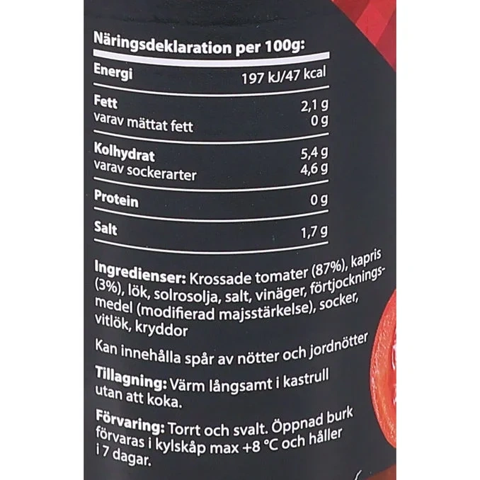 Pastasås Marinara