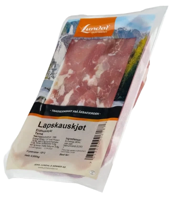 Lapskauskjøtt 500g Lundal