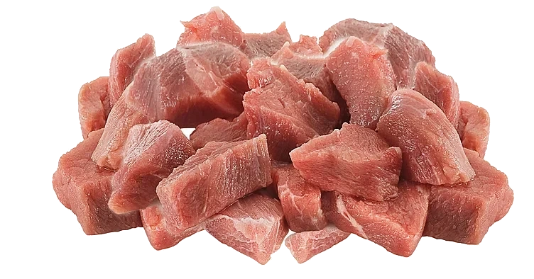 Storfe lapskauskjøtt ternet 2x2x2,5cm  5kg