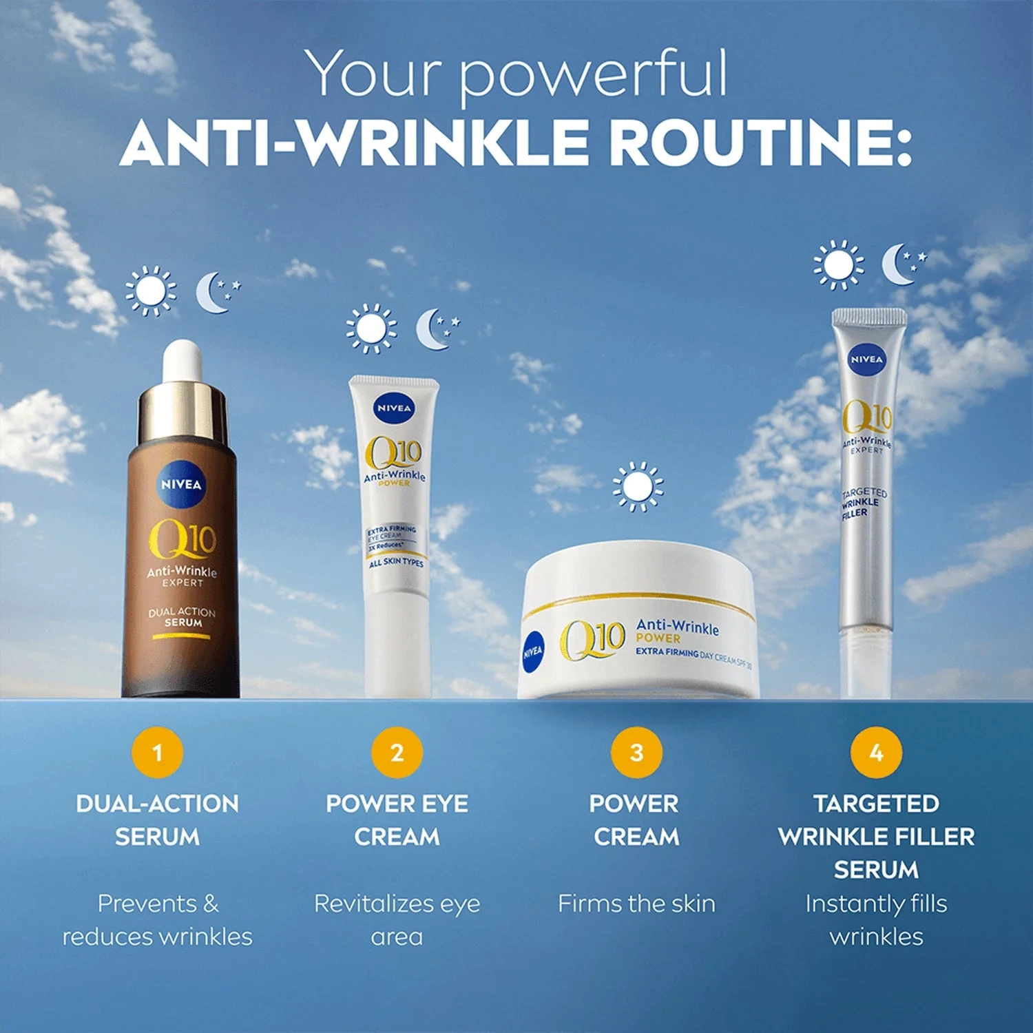 NIVEA Q10 Power Firming Day Cream SPF30