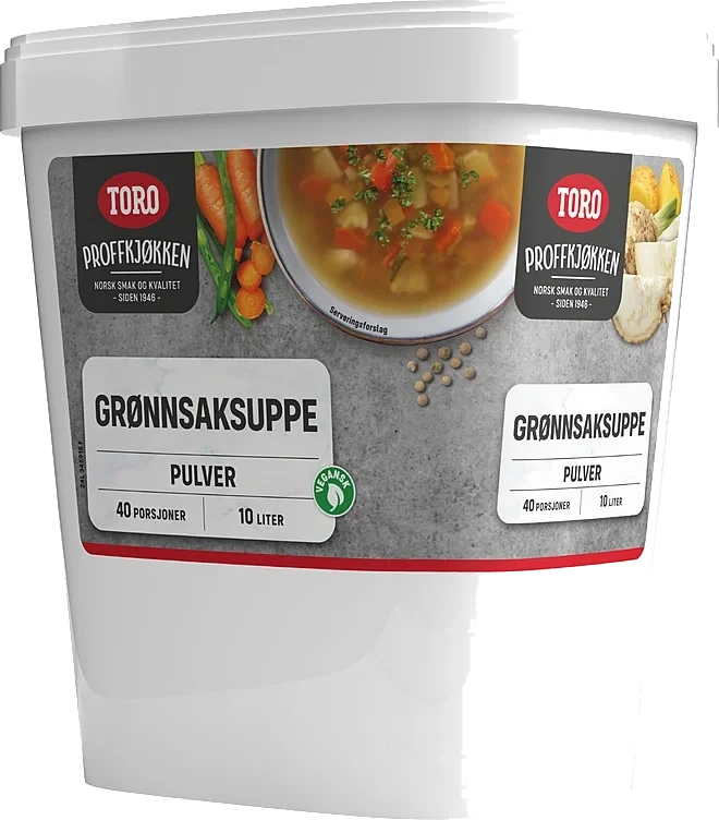 Grønnsaksuppe Pulver Toro