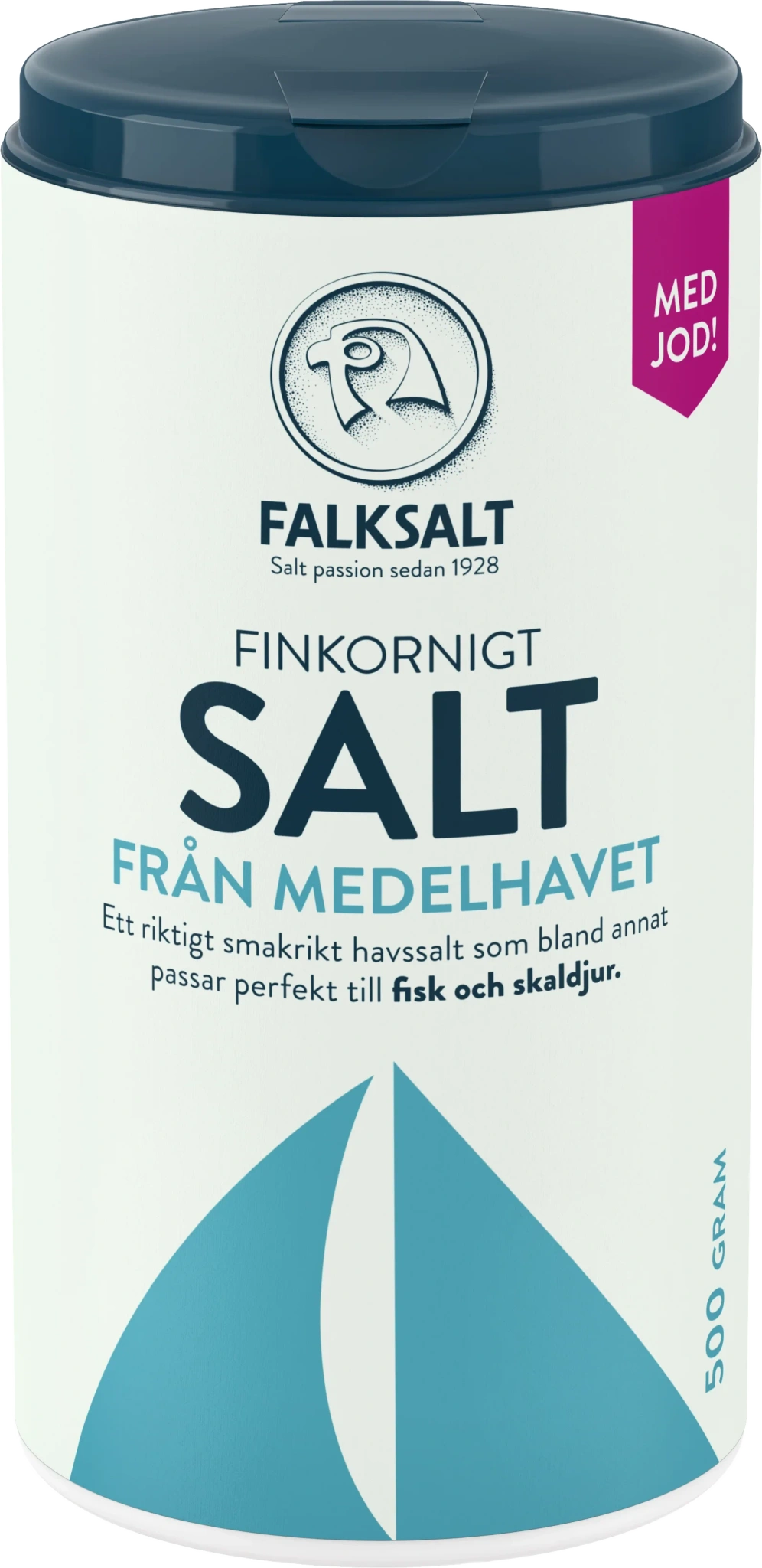 Finkornigt Salt från Havet, med jod