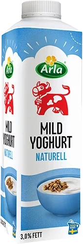 Mild yoghurt naturell 3%