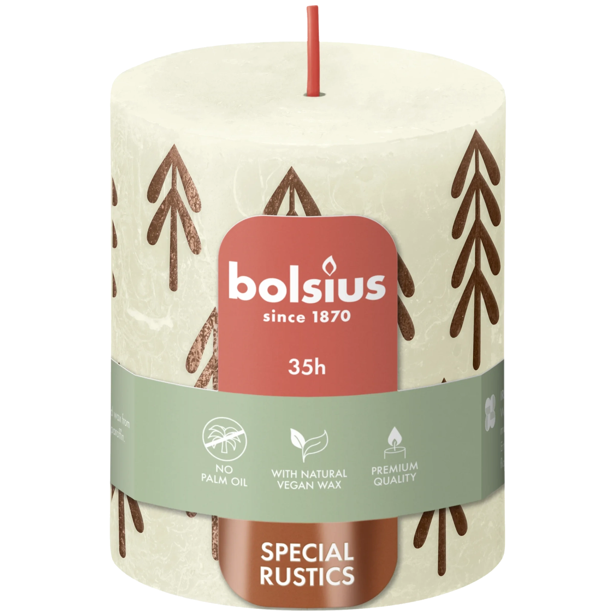 Blockljus Rustik