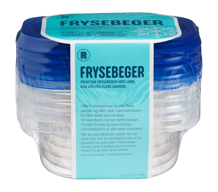 Softstyle frysebeger 3dl  5stk