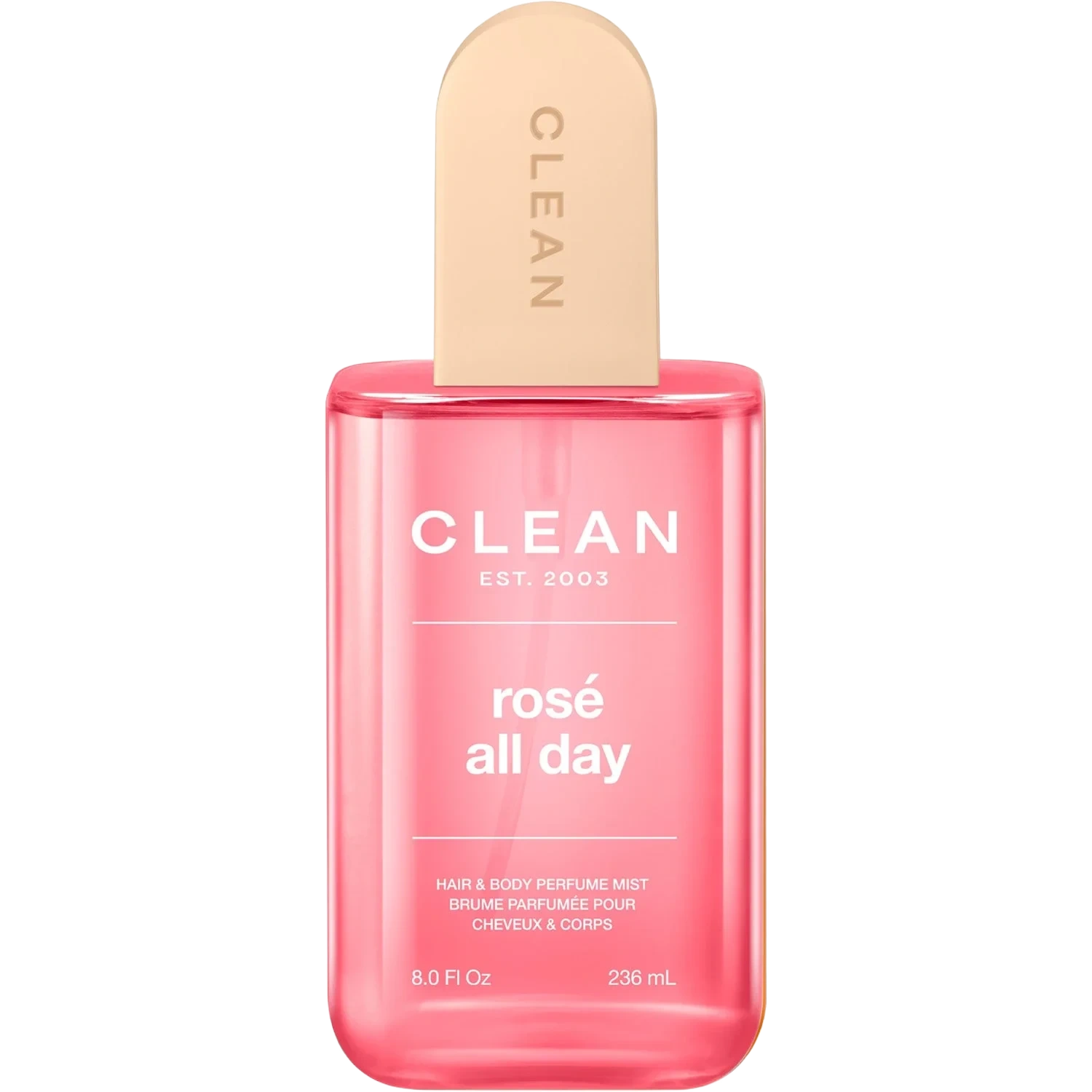 Clean Rosé All Day Hair & Body Perfume Mist