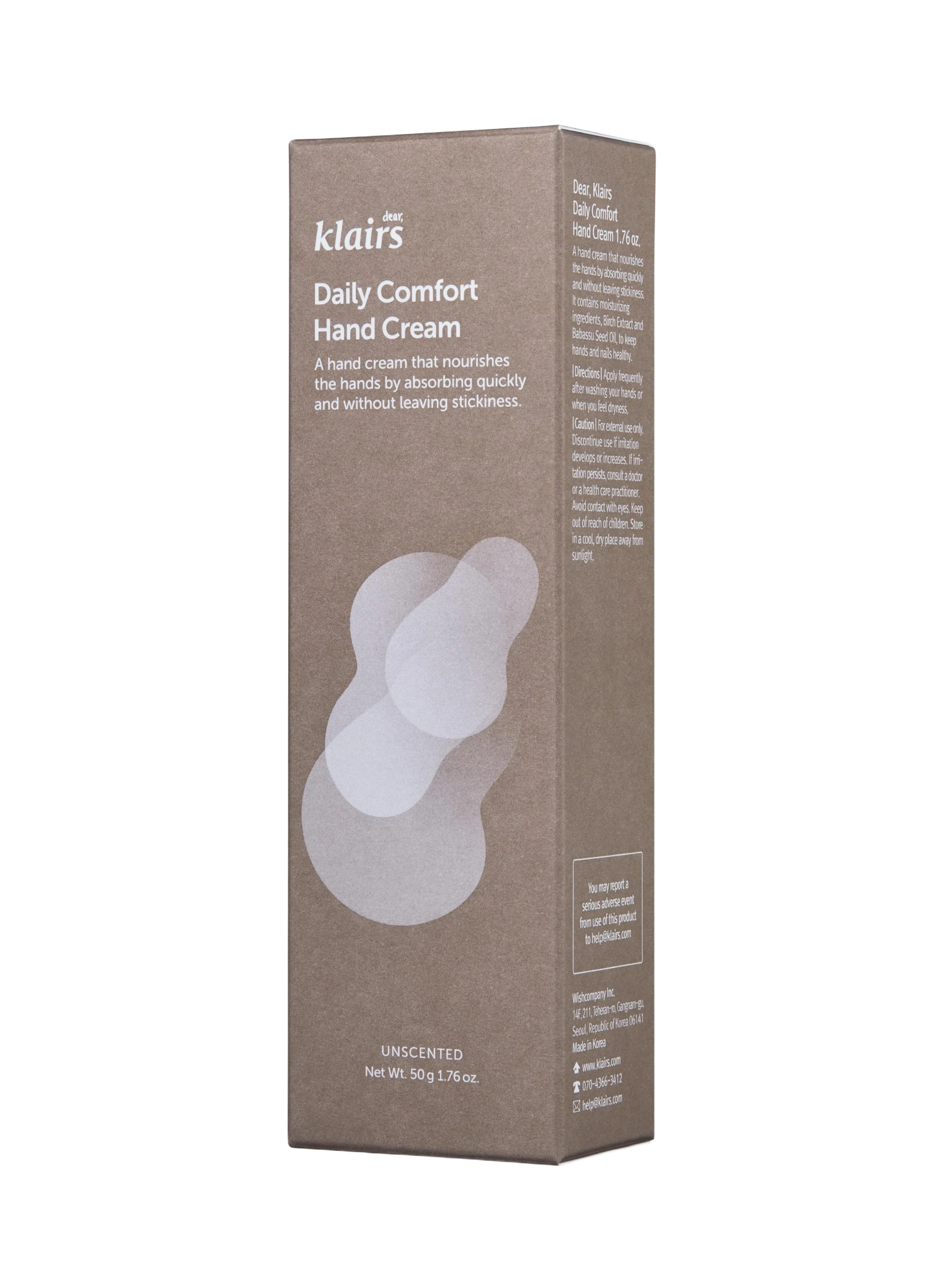 Klairs Daily Comfort Hand Cream, 50 g