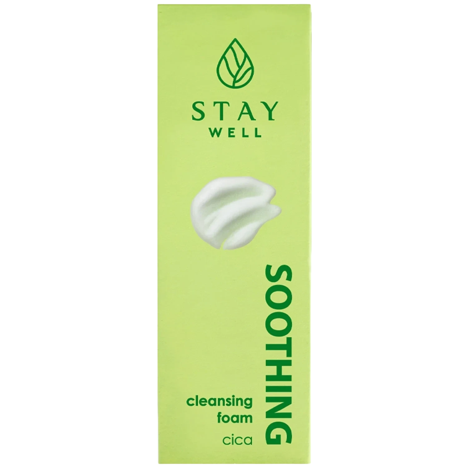 Stay Well Soothing Cleansing Foam Cica & Heartleaf