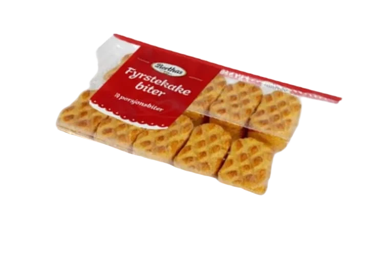 Fyrstekakebiter 10stk 220g Berthas