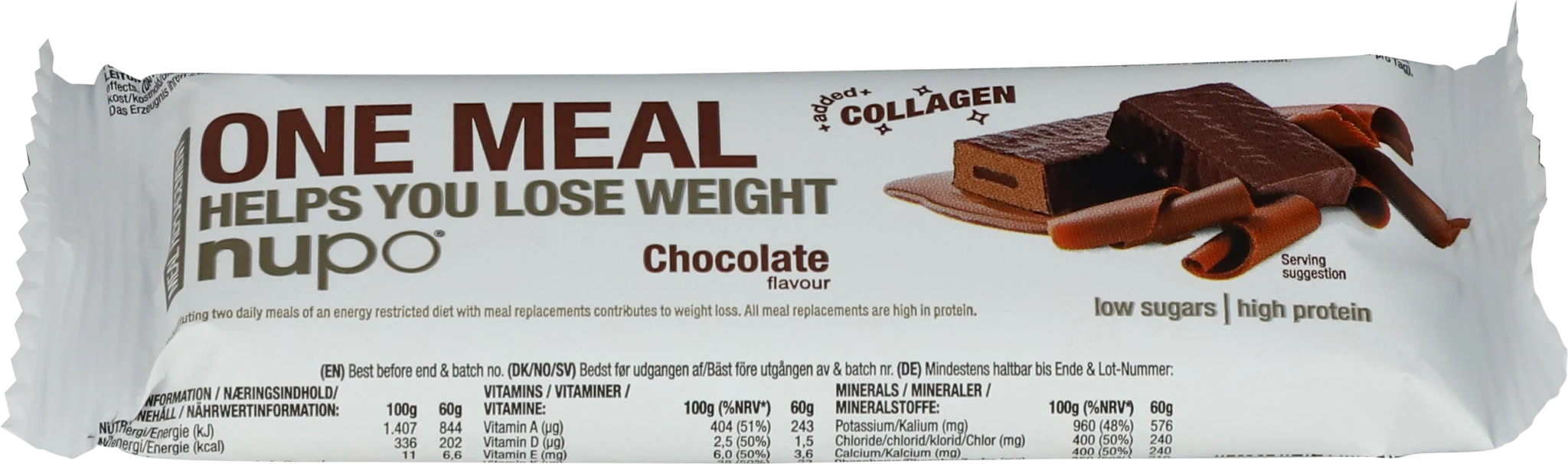 Nupo One Meal Bar Chocolate