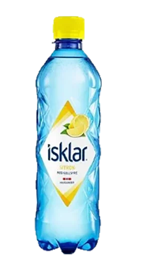 Isklar Sitron Tillsatt Kullsyre 500ml