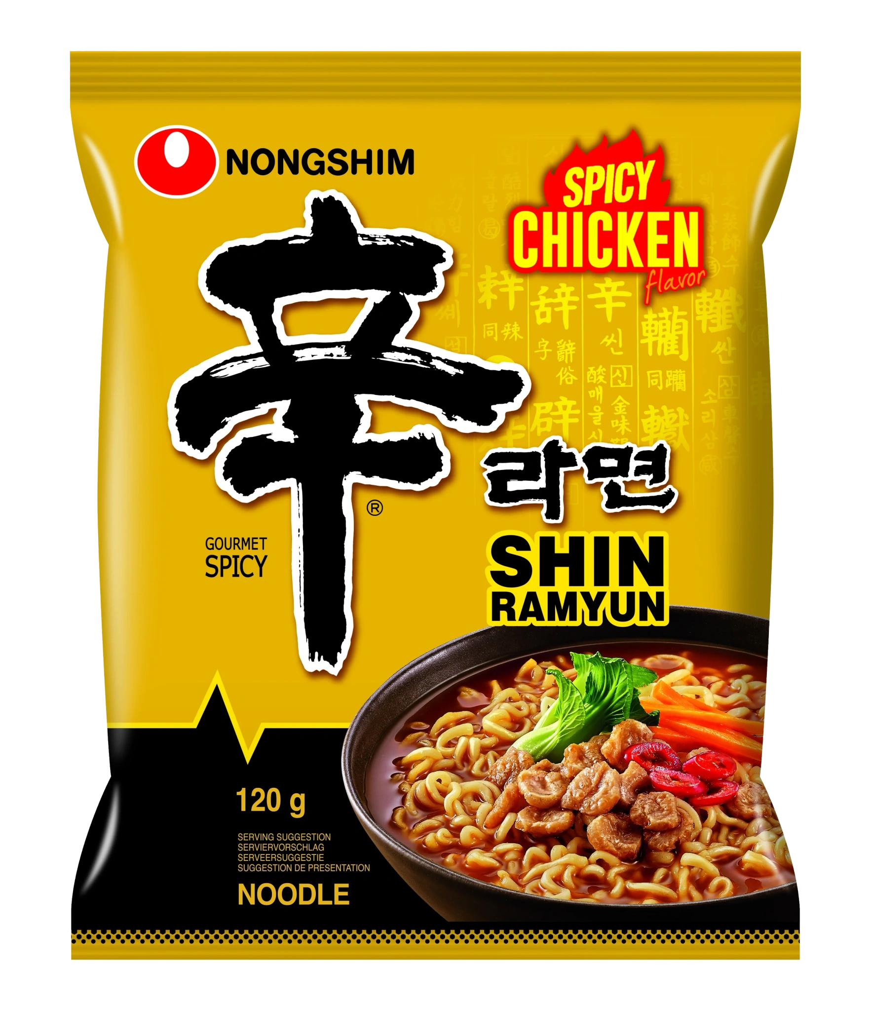NONGSHIM Instant Shin ramyun chicken 120g