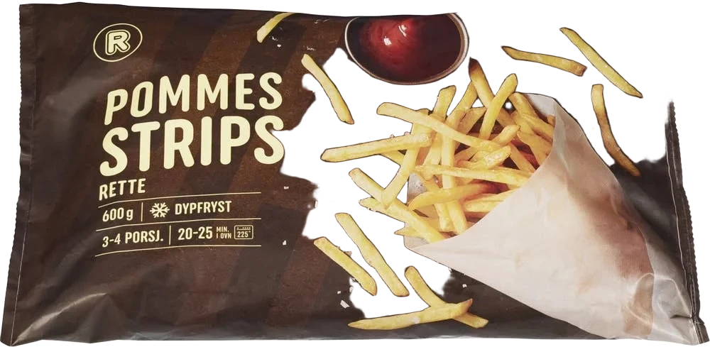 Pommes Strips 600 g
