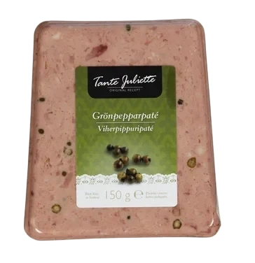 Grønnpepperpate 150g Tante Juliette