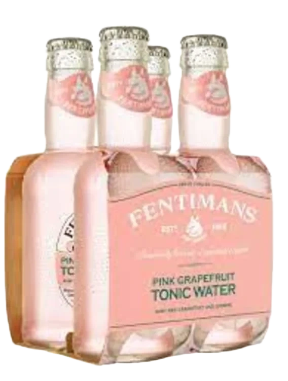 Tonic Water Pink Grape 0,2lx4 flaske Fentimans