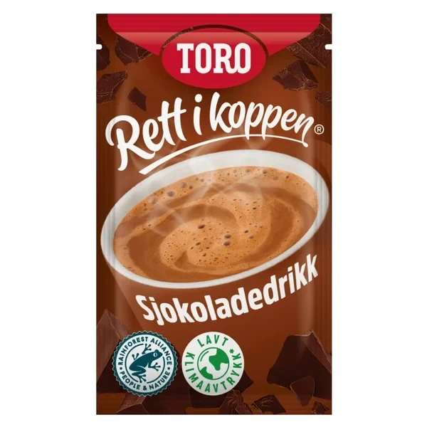 Sjokoladedrikk Pose 32g Rett I Koppen