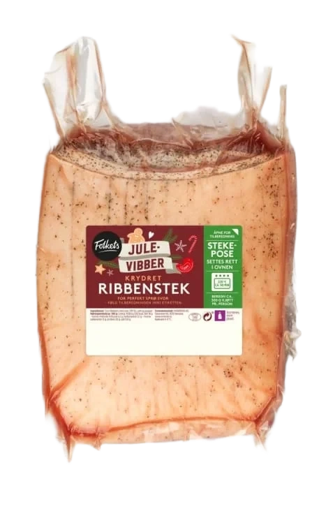 Svin Ribbenstek Krydret i Stekepose Ca1,3kg