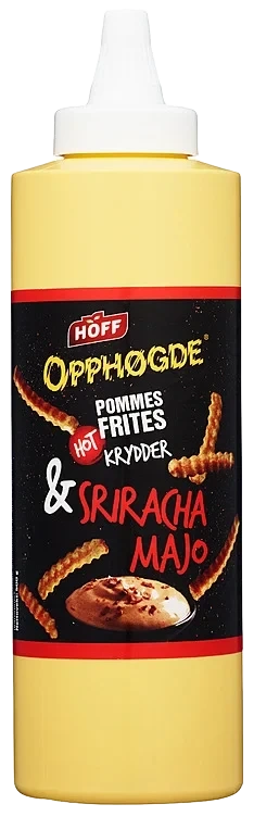 Hoff Pommes Frites Krydder & Sriracha-majo 500g