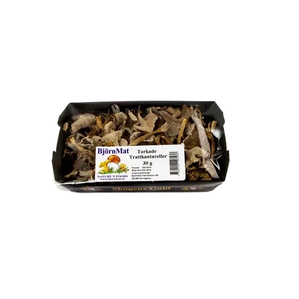 BjörnMat Nature's Foods Torkade Trattkantareller