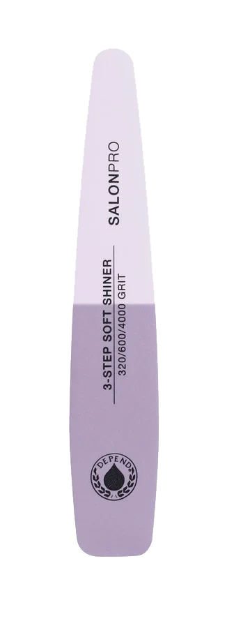 Depend SalonPro Nail File SalonPro 3-Step Soft Shiner Nail File