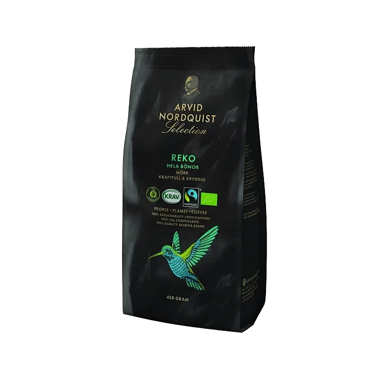 Arvid Nordquist Reko Kaffe Hele Bønner 450g