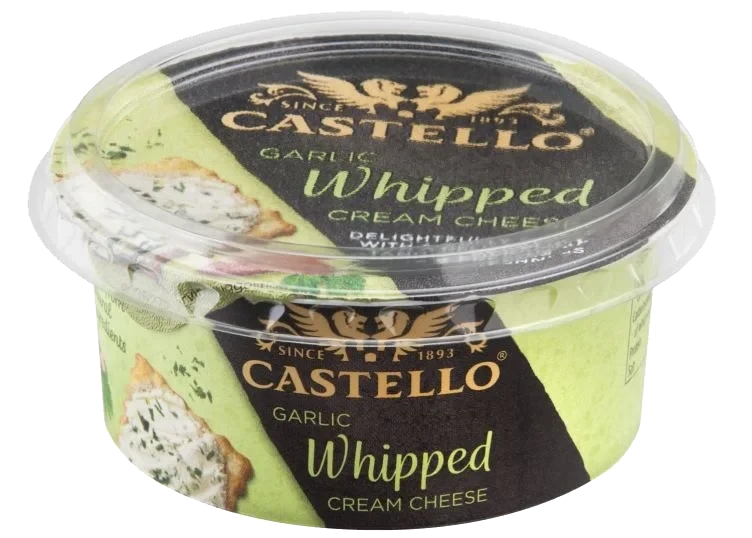 Castello Whipped Cream Cheese Garlic 125g
