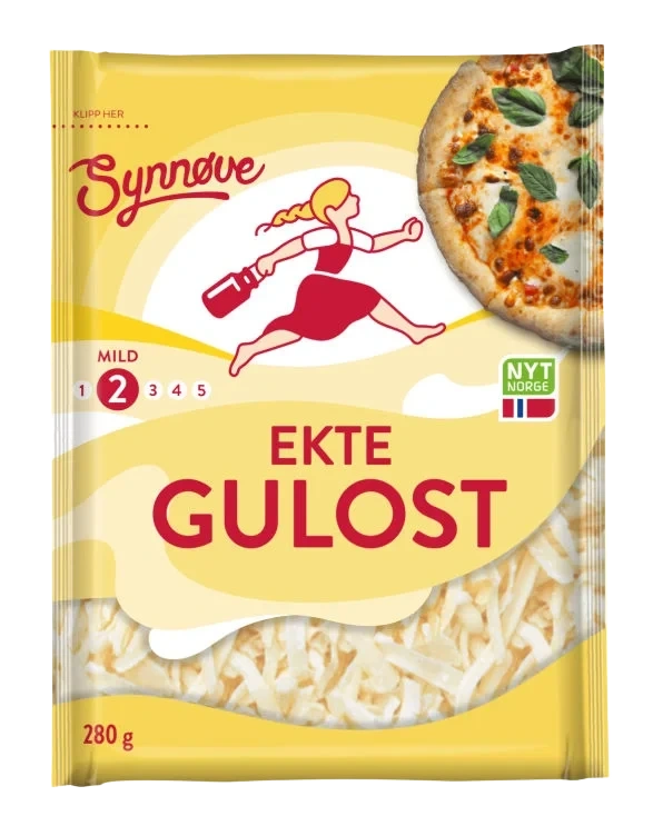 Gulost Grovrevet 280g Synnøve