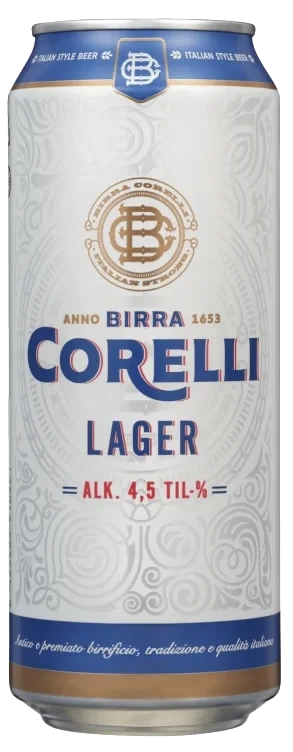 Birra Corelli Lager 0,5l boks
