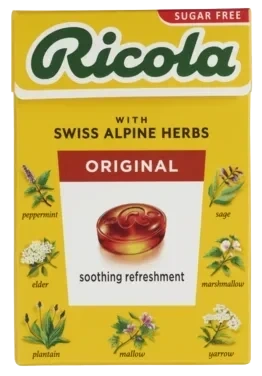 Ricola original sukkerfri 50g