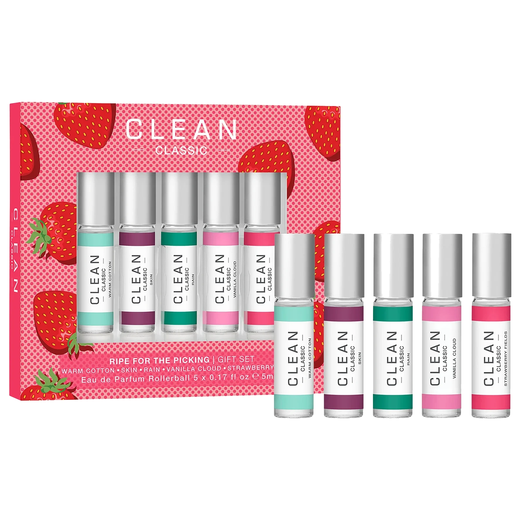Clean Classic Layering Rollerball Gift Set