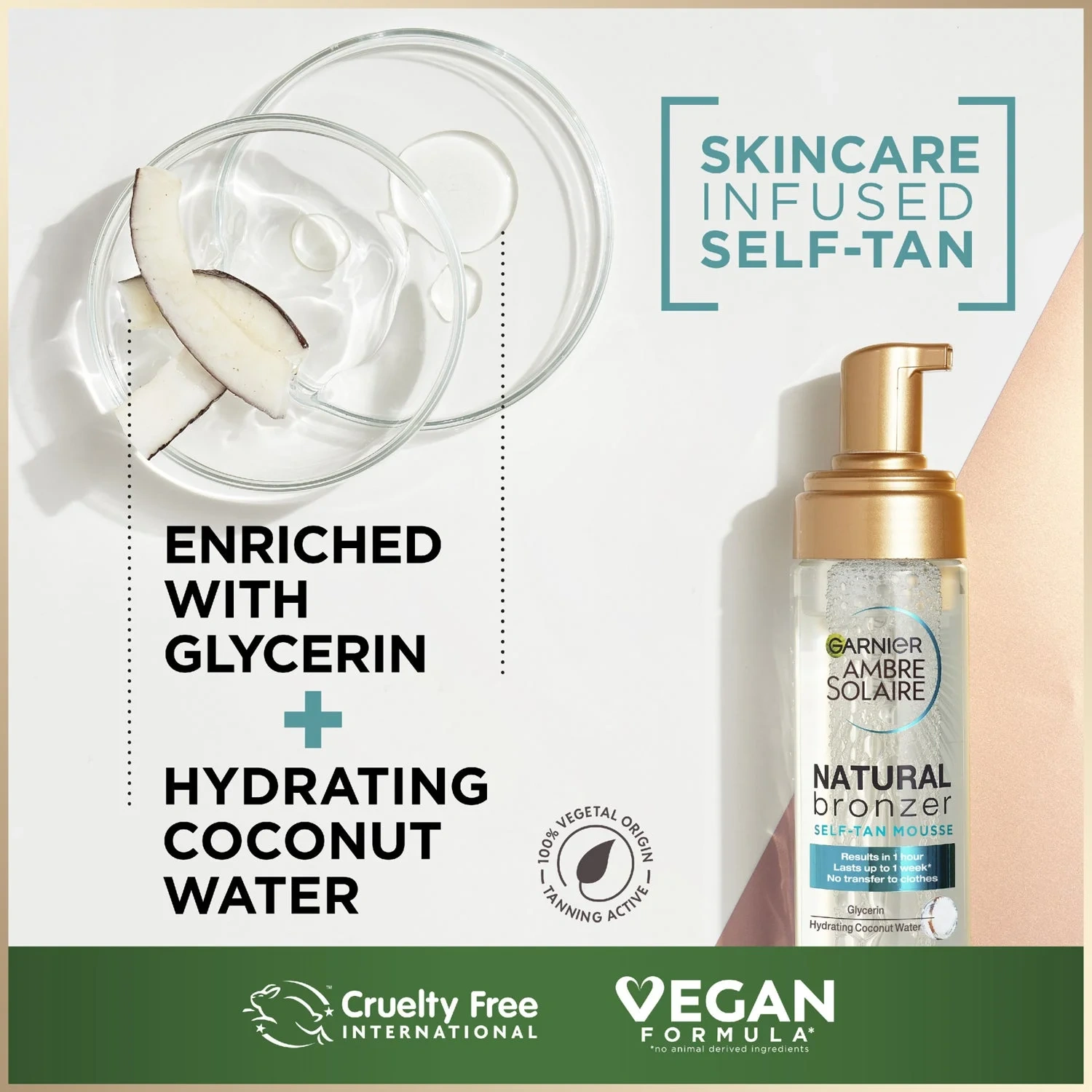 Natural Bronzer Self Tan Mousse