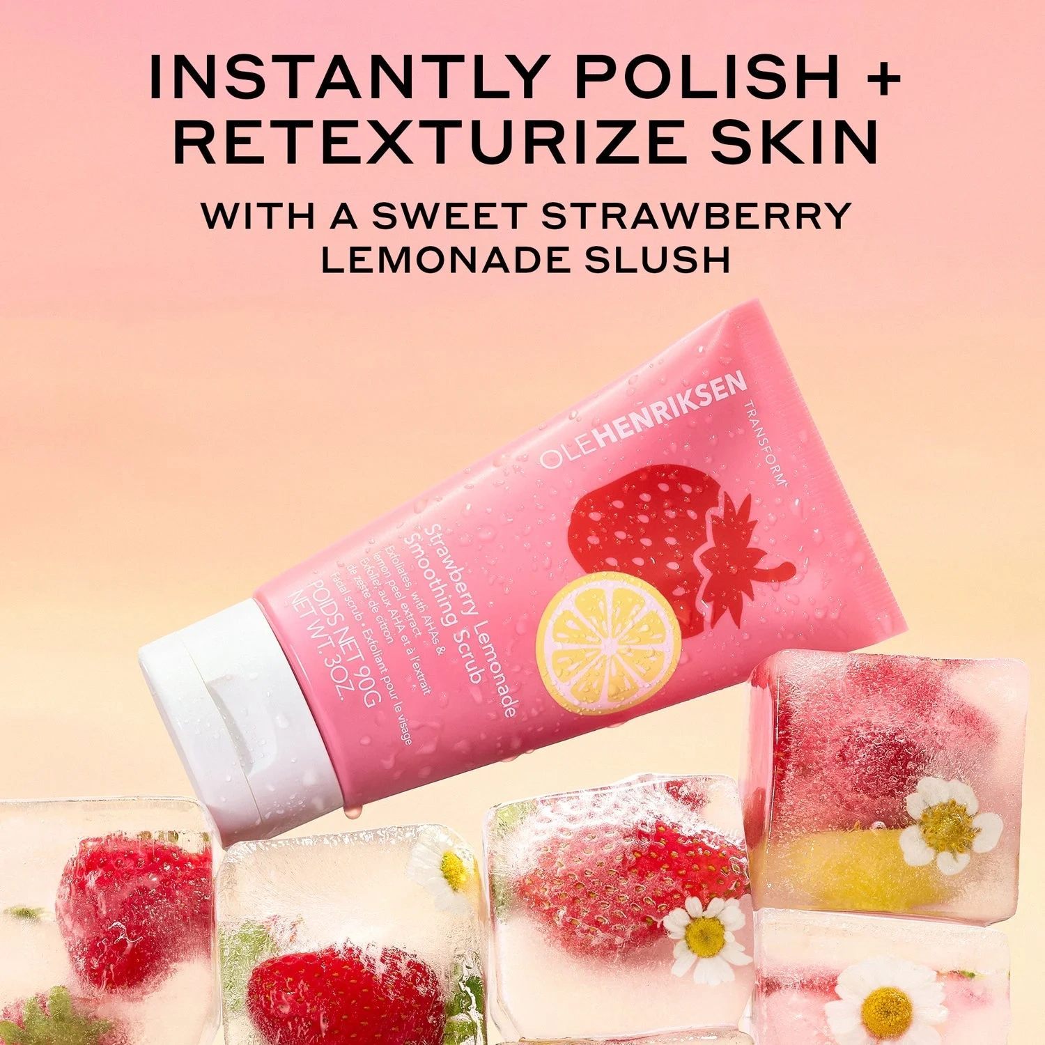 Ole Henriksen Strawberry Lemonade Smoothing Scrub 90 ml