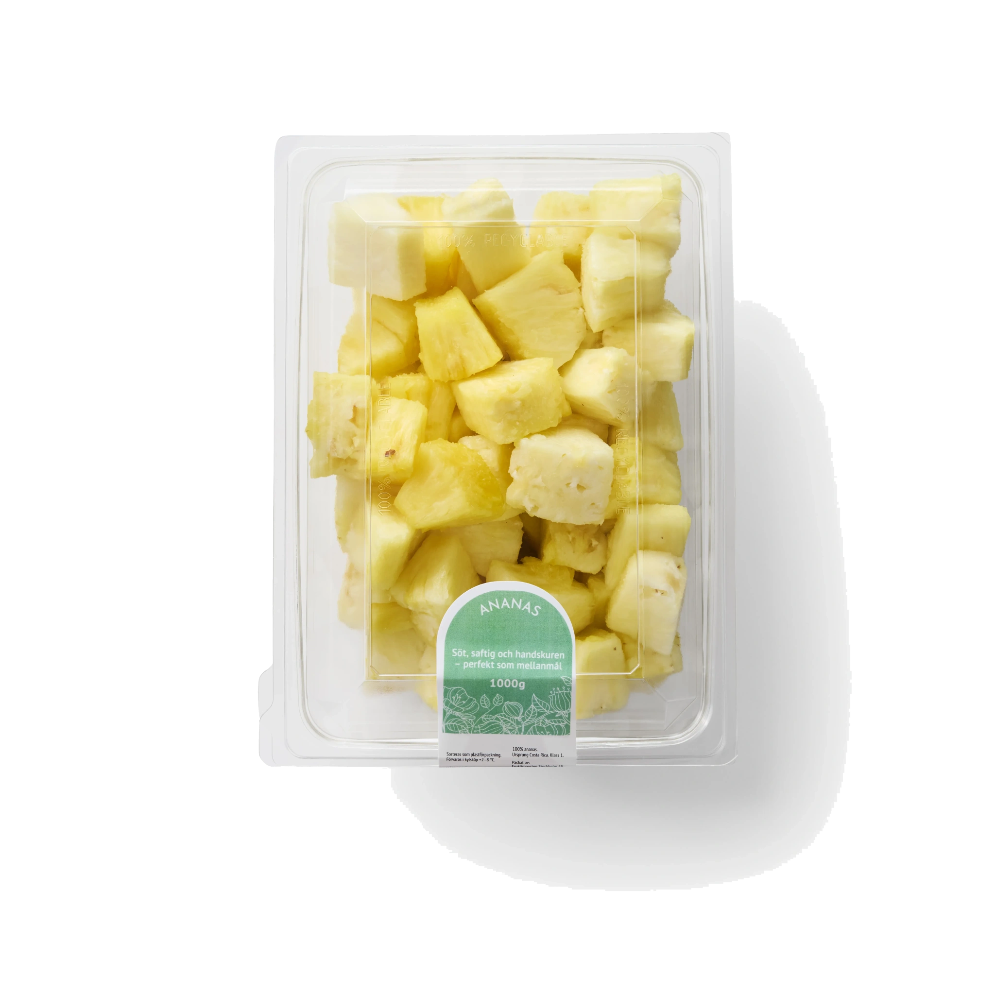 Ananas i bitar