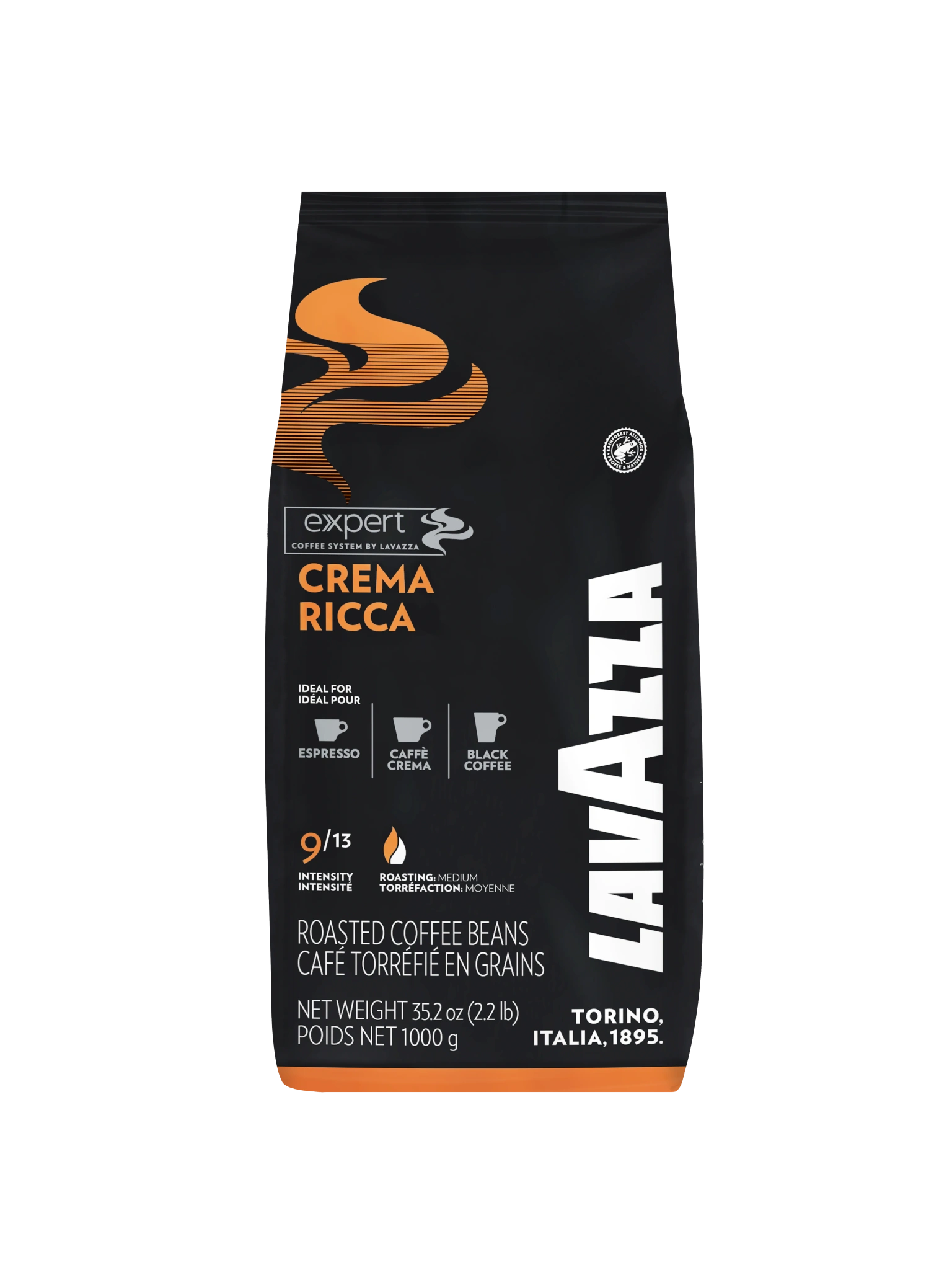 Expert Crema Ricca kaffebönor