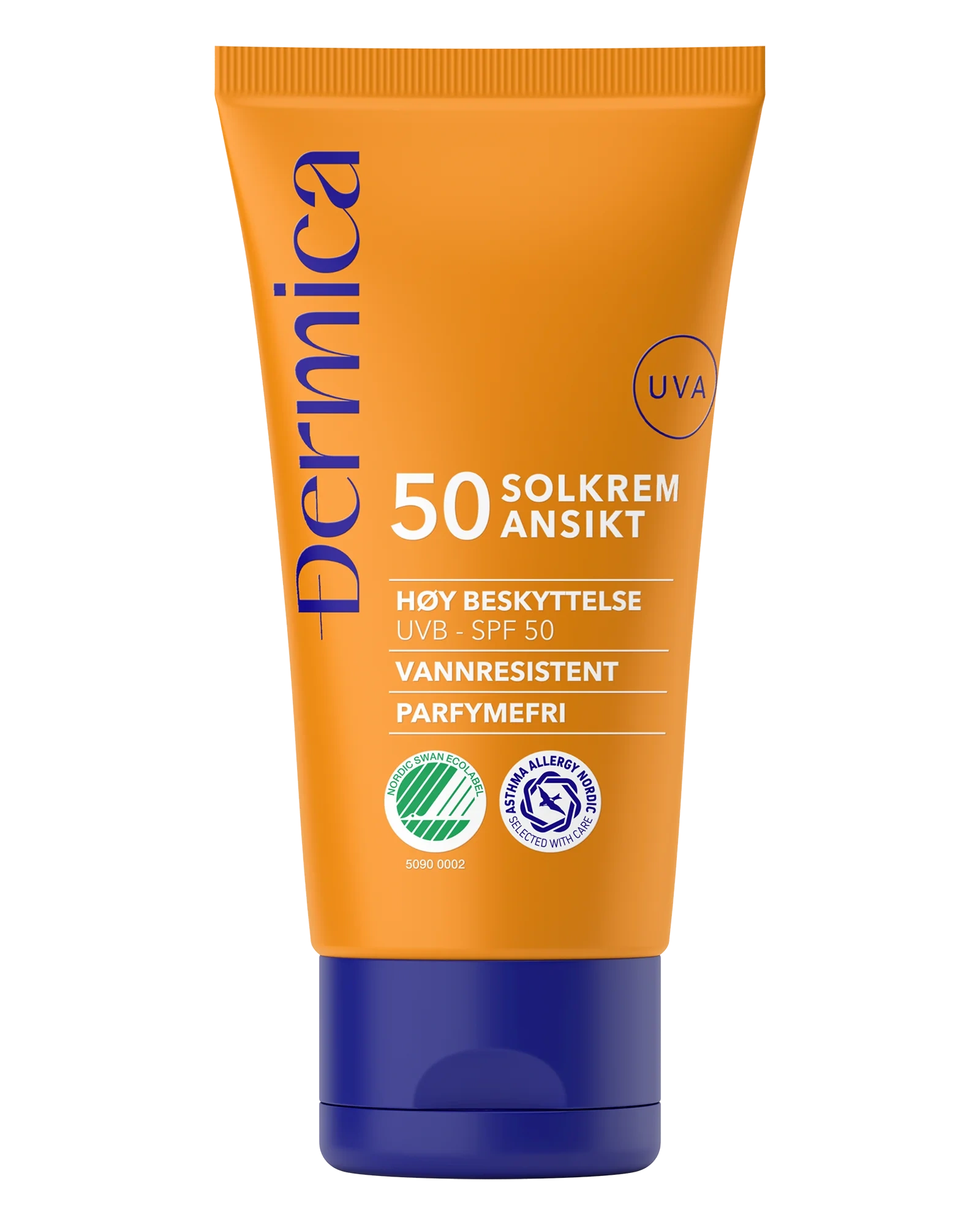 Dermica solkrem til ansikt SPF50 50 ml