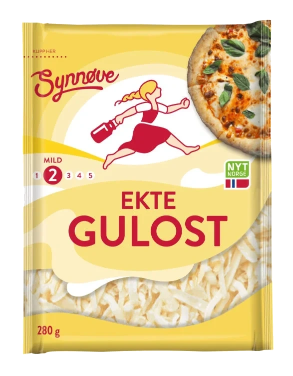 Gulost Grovrevet 280g Synnøve
