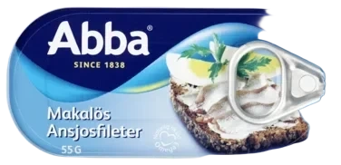 Ansjosfilet Makaløs 55g Abba