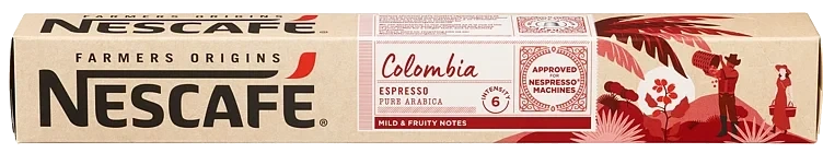 Nescafé Farmers Origins Colombia Kapsler X10 53g
