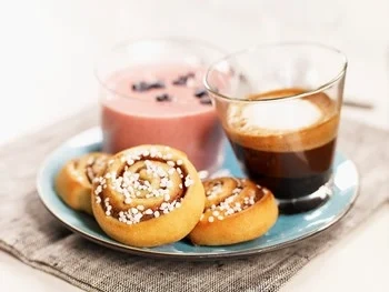 Kanelbullar Fryst