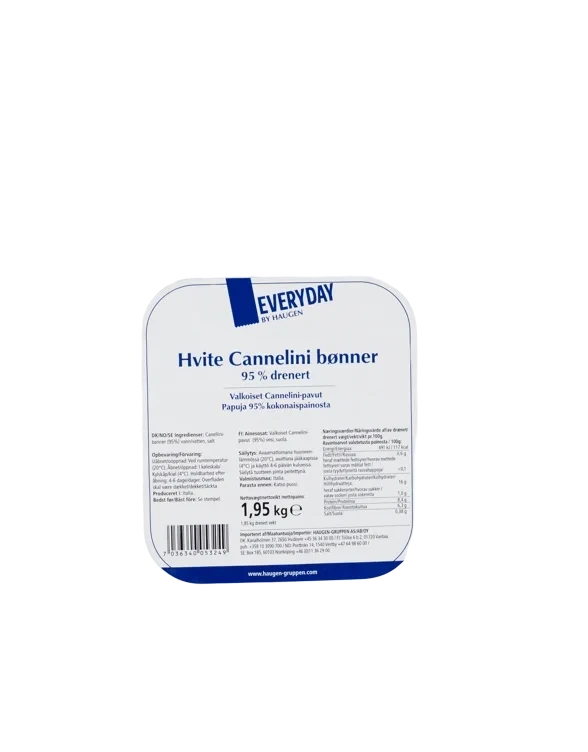 Everyday Cannellini Hvite Bønner 1,95kg