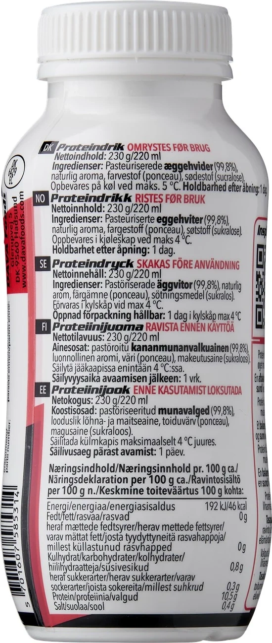DAVA whitePRO Strawberry