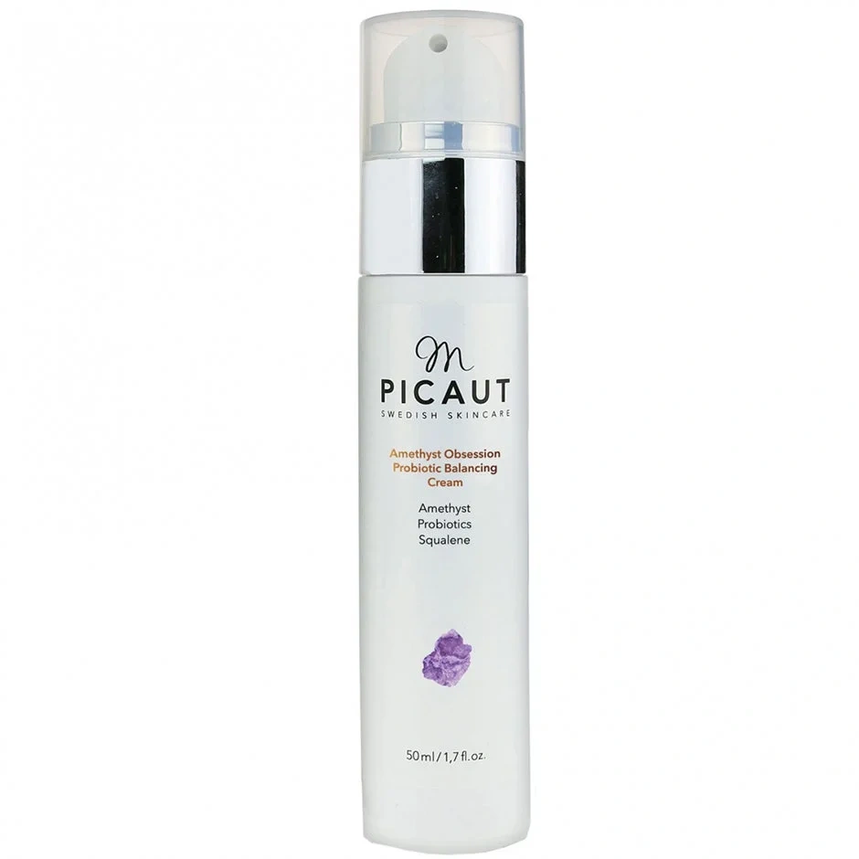 M Picaut Swedish Skincare Amethyst Obsession Probiotic Balancing Cream