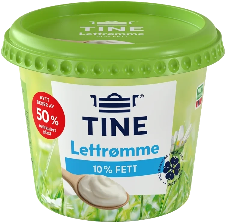 Ekstra lettrømme                300g