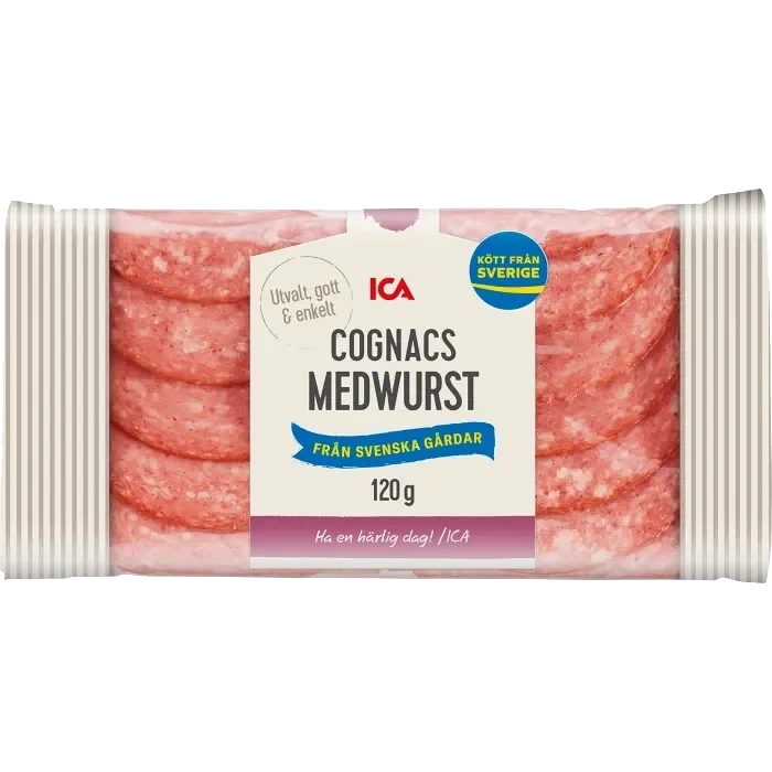 Cognacsmedwurst 120g ICA