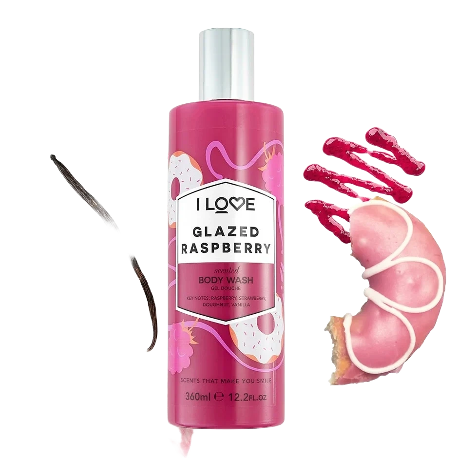 I Love Glazed Raspberry