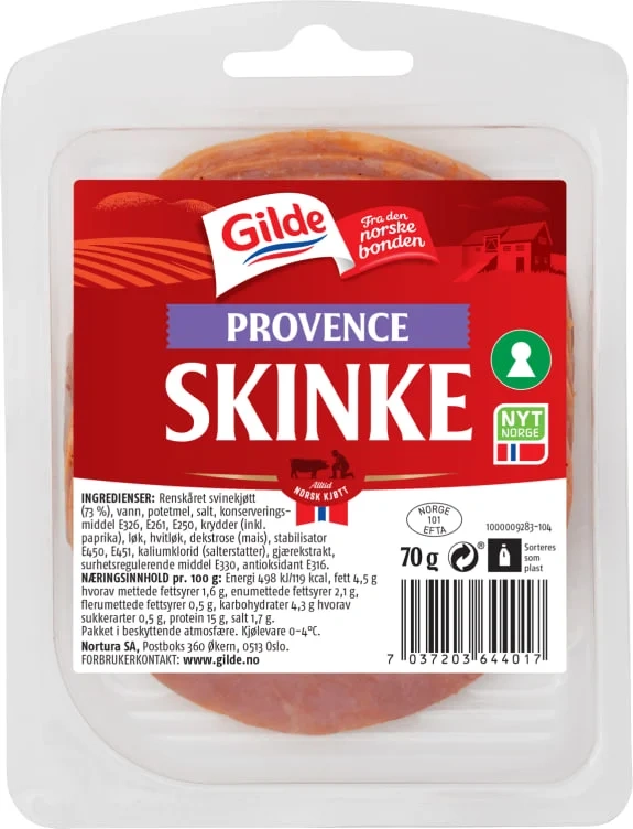 Provenceskinke 70g Gilde