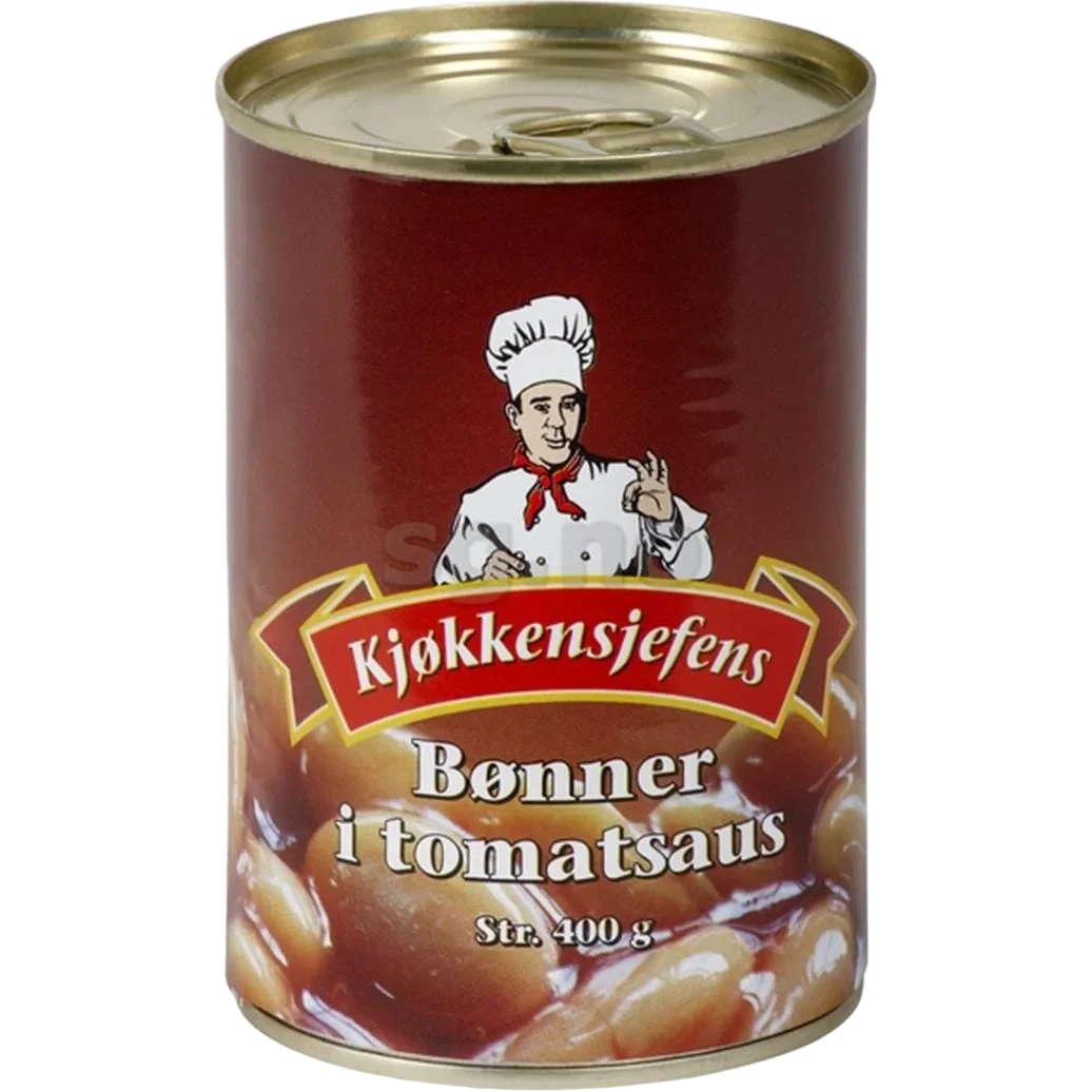Bønner I Tomatsaus 400g